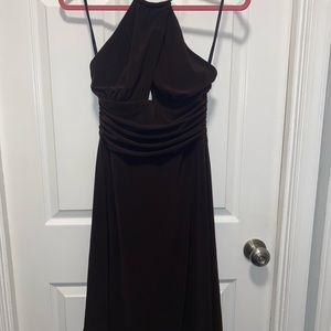Laundry Brown by Shelli Segal Y2K Cocktail Dress